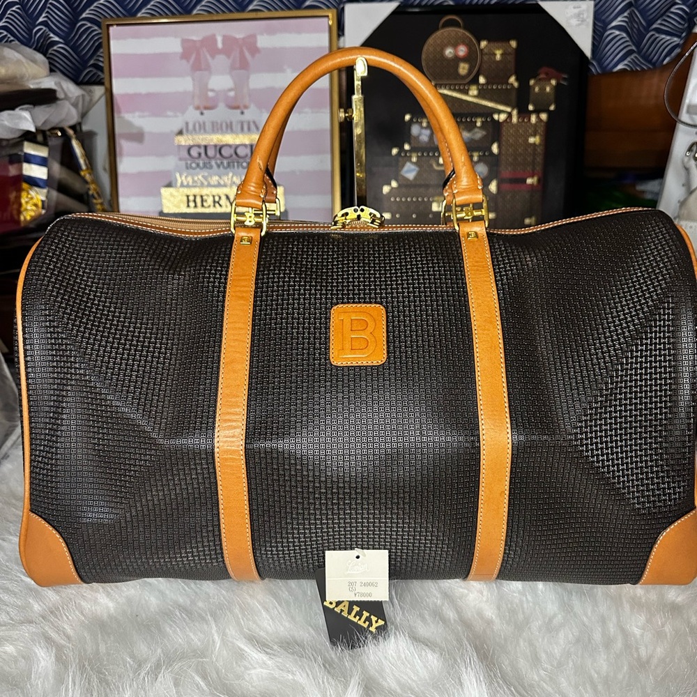Vintage Bally duffle bag NWT
